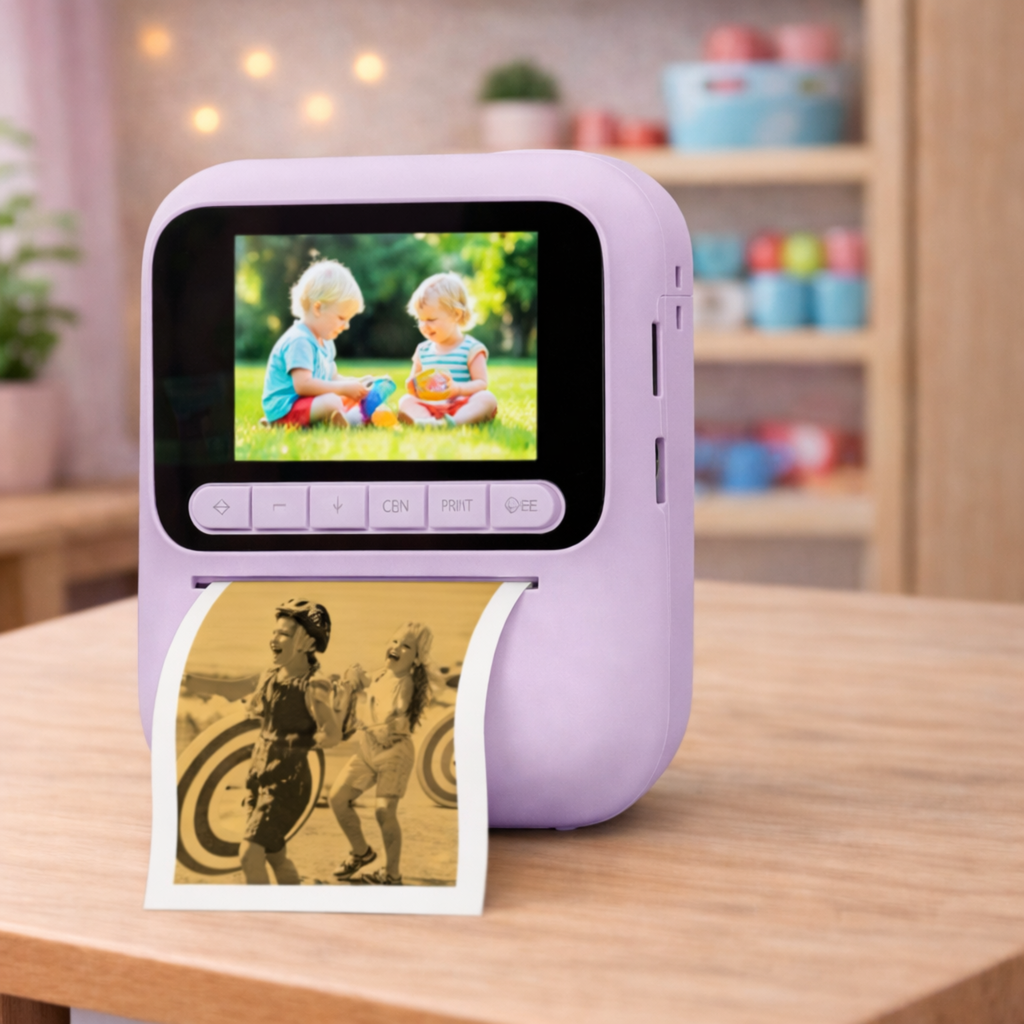 Kids HD Instant Print Camera 1080P