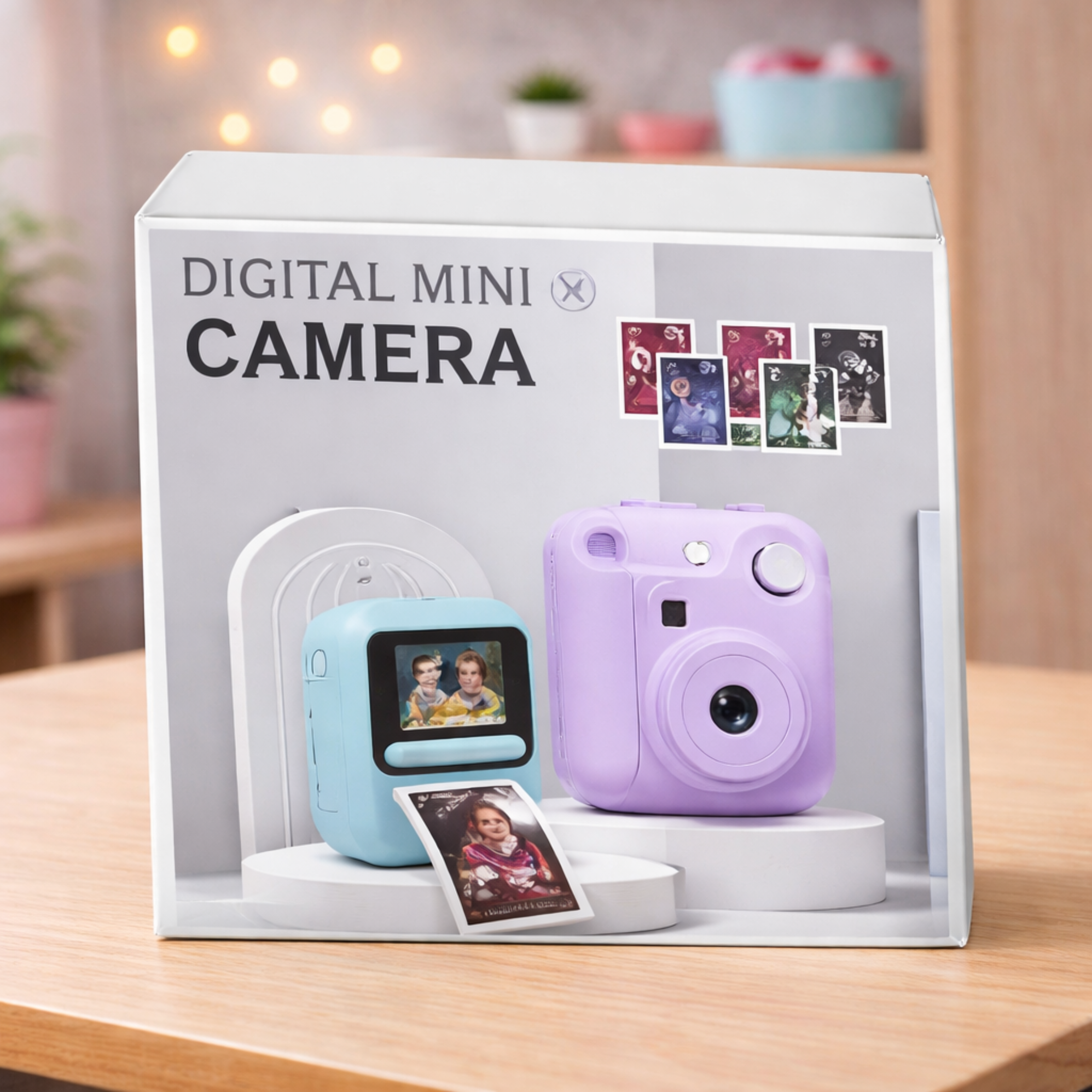 Kids HD Instant Print Camera 1080P